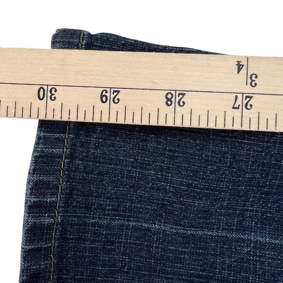 Mudd Vintage Y2k Flare Leg Jeans size 5 jr Dark Wash - Picture 11 of 11